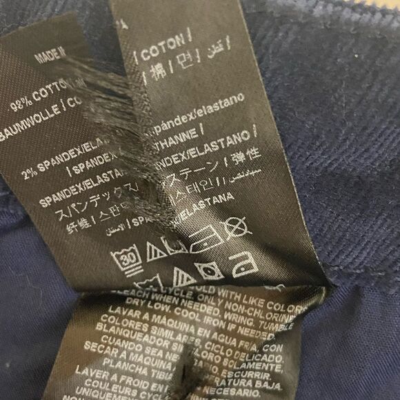 G by Guess - Skinny Velvety Corduroy Pants in Navy - Men's size 36 x 31 - Picture 4 of 14